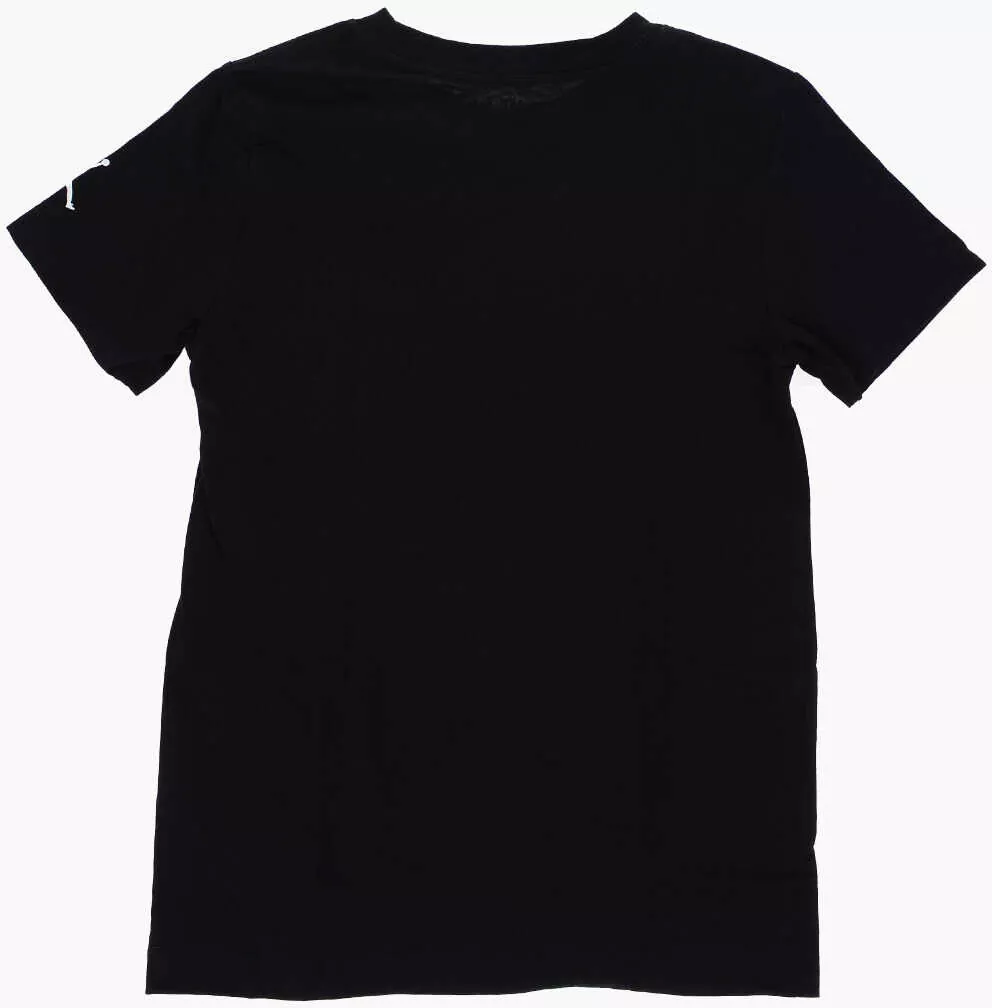 Tricouri Nike Air Jordan Front Printed Crew-Neck T-Shirt Black Baieti (BM 14695331) 3