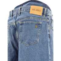 Imbracaminte THE ATTICO Dama - Blugi THE ATTICO The Attico Wide-Leg Denim Cotton Jeans CLEAR BLUE Femei (BM 14696282) - B-mall.ro