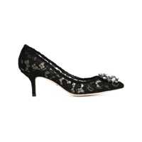 Pantofi cu toc Dolce & Gabbana Bellucci Lace Pumps Taormina With Embroidery Femei
