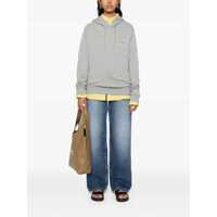 Imbracaminte Dama pagina 478 - Bluze de trening A.P.C. Grey Hoodie With Tonal Logo Embroidery In Jersey Woman GREY Femei (BM 14697611) - B-mall.ro