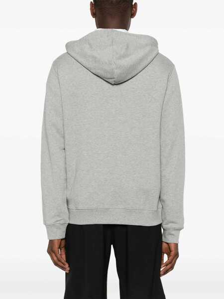 Bluze de trening A.P.C. Grey Hoodie With Tonal Logo Embroidery In Jersey Woman GREY Femei (BM 14697611) 5