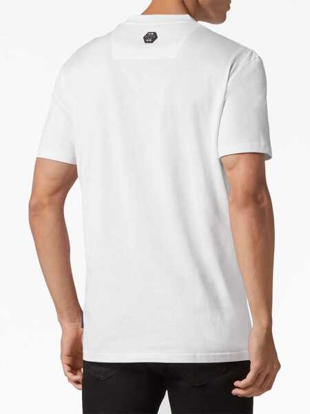 Tricouri Philipp Plein Philipp Plein T-Shirt WHITE Barbati (BM 14697887) 4