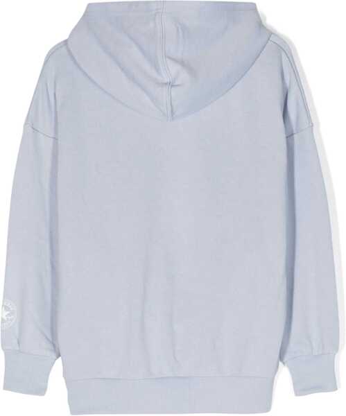 Bluze de trening Converse All Star Chuck Taylor Solid Color Hoodie With Maxi Printed L Blue Baieti (BM 14700101) 2