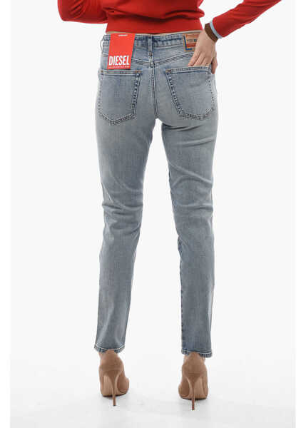 Blugi skinny Diesel Red Tag Skinny Fit Babhila Stone Washed Denims 15Cm Light Blue Femei (BM 14700281) 2