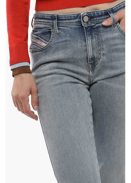 Blugi skinny Diesel Red Tag Skinny Fit Babhila Stone Washed Denims 15Cm Light Blue Femei (BM 14700281) 3