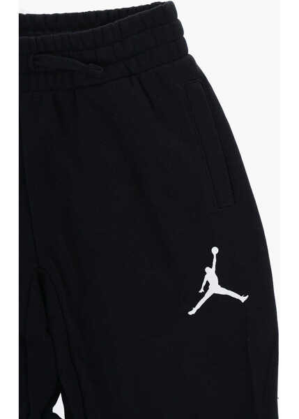 Pantaloni de trening Nike Air Jordan Solid Color Joggers With Contrasting Logo Black Baieti (BM 14700296) 2