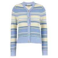 Cardigane Ganni Striped Cardigan Femei