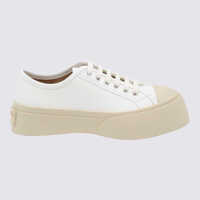 Sneakers Marni White Leather Pablo Sneakers Femei