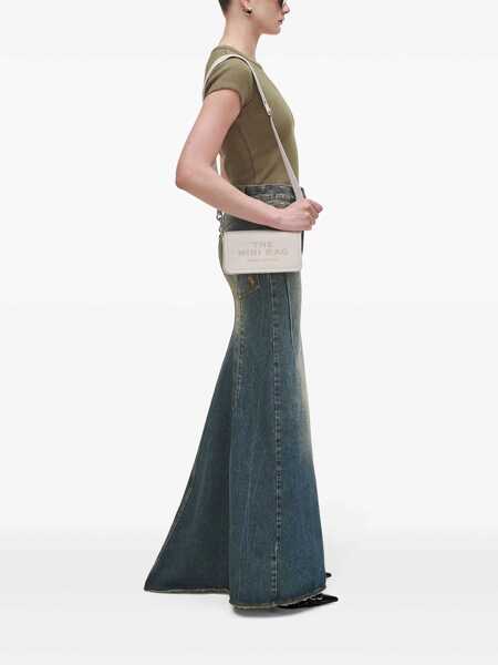 Genti de umar Marc Jacobs Marc Jacobs White The Leather Mini Crossbody Bag WHITE Femei (BM 14721707) 3