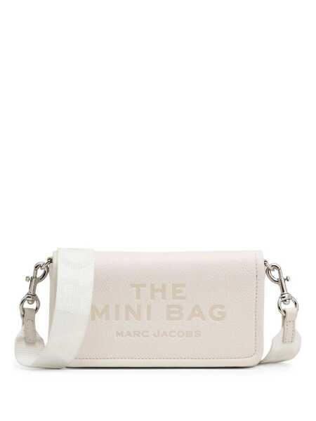 Genti de umar Marc Jacobs Marc Jacobs White The Leather Mini Crossbody Bag WHITE Femei (BM 14721707) 1