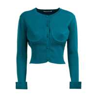 Cardigane Mar De Margaritas Viscose Blend Cardigan With Wire Femei