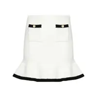 Fuste Self-Portrait Crochet Mini Skirt Femei