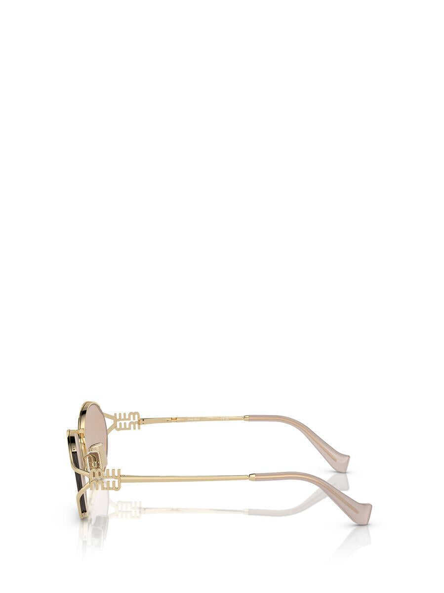 Ochelari de soare MIU MIU EYEWEAR Miu Miu Eyewear Sunglasses Gold Femei (BM 14734100) 3
