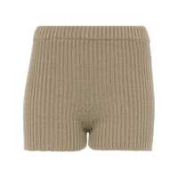 Pantaloni casual Max Mara Cotton Knitted Shorts Femei