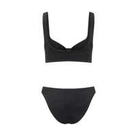 Imbracaminte Dama pagina 531 - Costume de baie 2 piese HUNZA G Hunza G Bikini Bonnie Black Femei (BM 14738204) - B-mall.ro