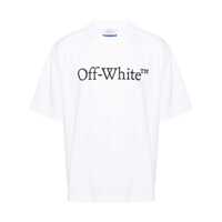 Tricouri Off-White Crew Neck T-Shirt With Logo Barbati