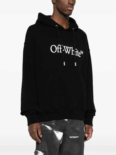 Bluze de trening Off-White Big Bookish Skate Hoodie BLACK WHITE Barbati (BM 14744035) 3