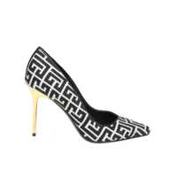 Pantofi cu toc Balmain Pumps In Monogram Fabric Femei
