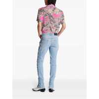 Blugi Balmain pentru Barbati - Blugi Balmain Balmain Biker Jeans BLUE Barbati (BM 14749381) - B-mall.ro