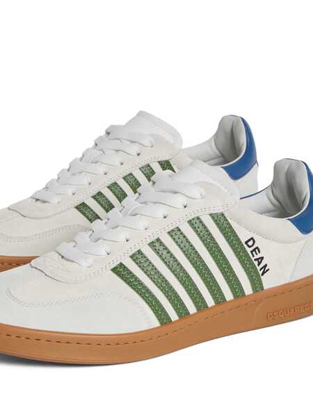 Sneakers DSQUARED2 DSQUARED2 Sneakers WHITEGREENLIGHTBLUE Barbati (BM 14753512) 4