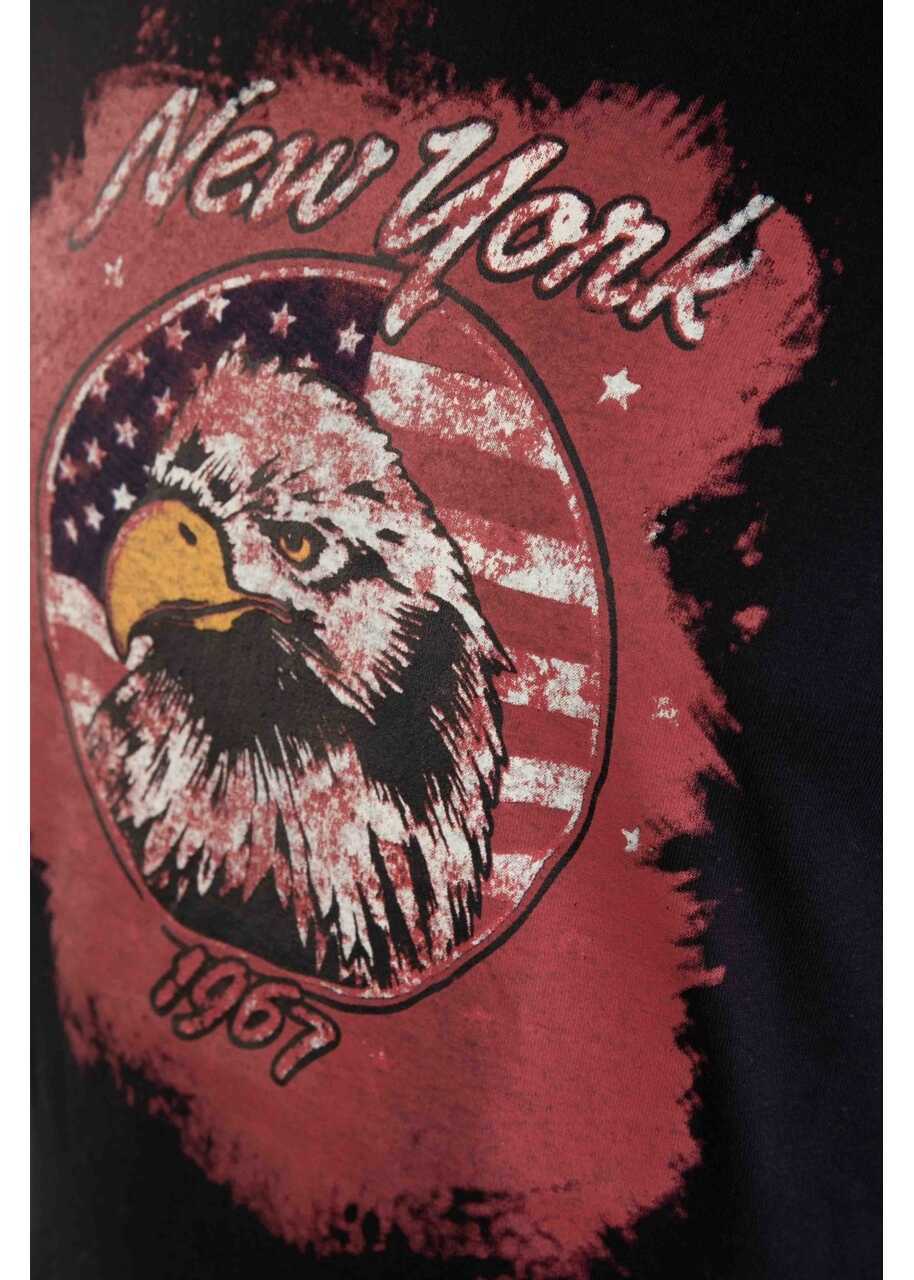 Tricouri Trussardi Tricou Negru Black Barbati (BM 14754916) 3