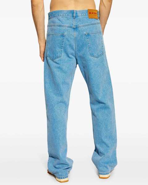 Blugi Marni Straight Jeans COBALT Barbati (BM 14755105) 4