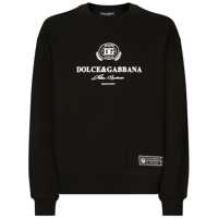 Pulovere Dolce & Gabbana Flocked Logo Sweatshirt Barbati