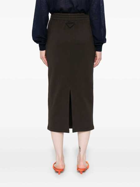 Fuste Prada Prada Skirts BROWN Femei (BM 14762482) 4