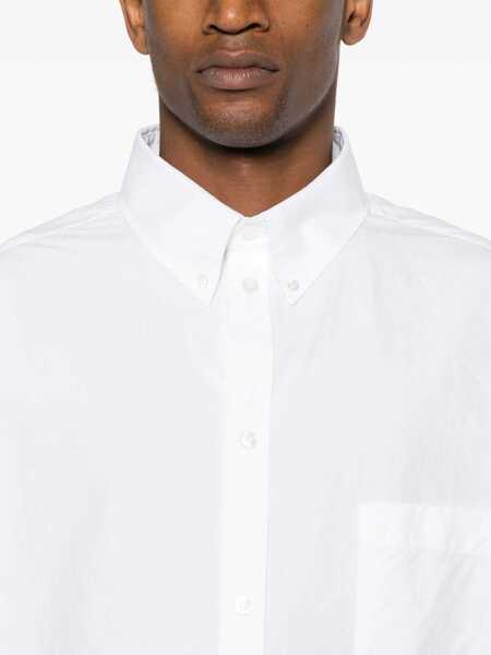 Camasi Balenciaga Balenciaga Logo Print Shirt WHITE Barbati (BM 14767234) 5