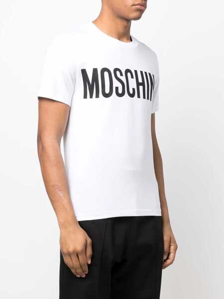 Topuri Moschino Moschino T-Shirts WHITE Barbati (BM 14767672) 3