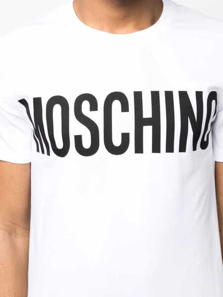 Topuri Moschino Moschino T-Shirts WHITE Barbati (BM 14767672) 5