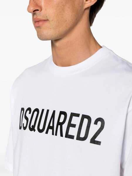 Topuri DSQUARED2 DSQUARED2 T-Shirts WHITE Barbati (BM 14771311) 5