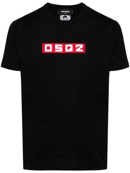 Topuri DSQUARED2 DSQUARED2 T-Shirts Black Barbati (BM 14771314) 1
