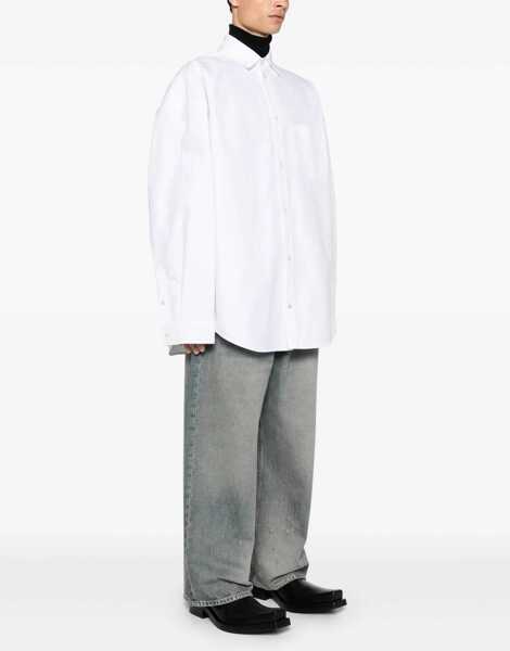 Camasi Balenciaga Outerwear Shirt WHITE Femei (BM 14772745) 4