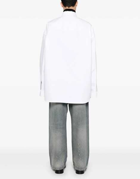 Camasi Balenciaga Outerwear Shirt WHITE Femei (BM 14772745) 5