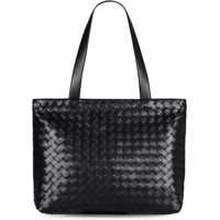Genti Bottega Veneta pentru Barbati - Genti de mana Bottega Veneta Bottega Veneta Intrecciato Leather Tote Black Barbati (BM 14776201) - B-mall.ro