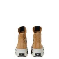 Sneakers Rick Owens Dama - Sneakers Rick Owens Dbl Drkstar Hi Blonde High Top Sneakers In Overdyed Canvas Beige Femei (BM 14777914) - B-mall.ro