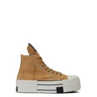 Sneakers 'Dbl Drkstar Hi' Blonde High Top Sneakers In Overdyed Canvas Femei