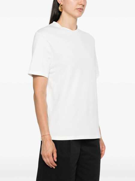 Tricouri Jil Sander Jil Sander Universal Consciousness T-Shirt WHITE Femei (BM 14789374) 4
