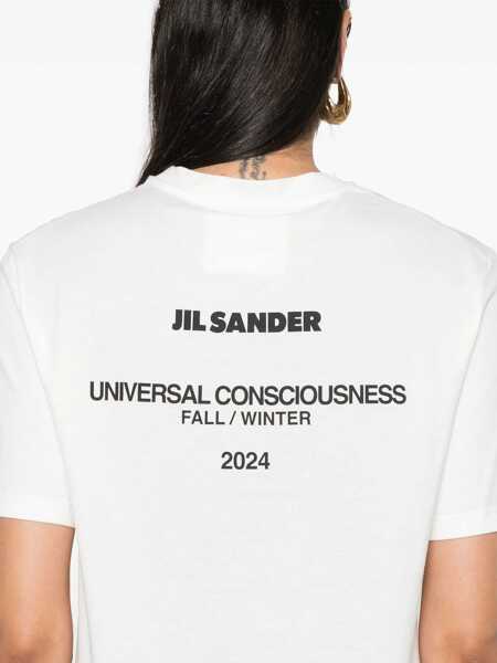Tricouri Jil Sander Jil Sander Universal Consciousness T-Shirt WHITE Femei (BM 14789374) 5
