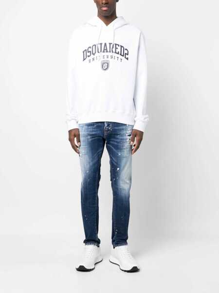 Pulovere DSQUARED2 DSQUARED2 Sweatshirt WHITE Barbati (BM 14791744) 2