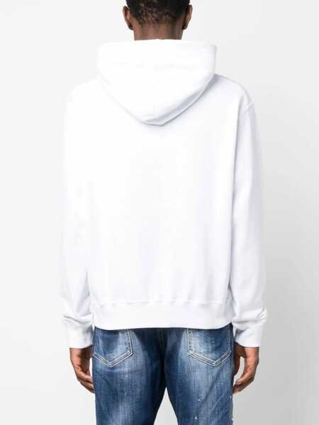 Pulovere DSQUARED2 DSQUARED2 Sweatshirt WHITE Barbati (BM 14791744) 4