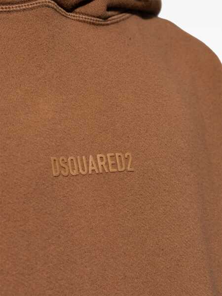 Pulovere DSQUARED2 DSQUARED2 Nyc Sweatshirt BROWN Barbati (BM 14791765) 5