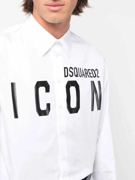 Camasi DSQUARED2 DSQUARED2 Shirts WHITE Barbati (BM 14791864) 5