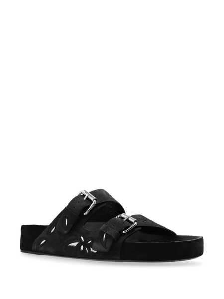 Papuci Isabel Marant Isabel Marant Slippers Black Femei (BM 14792008) 2