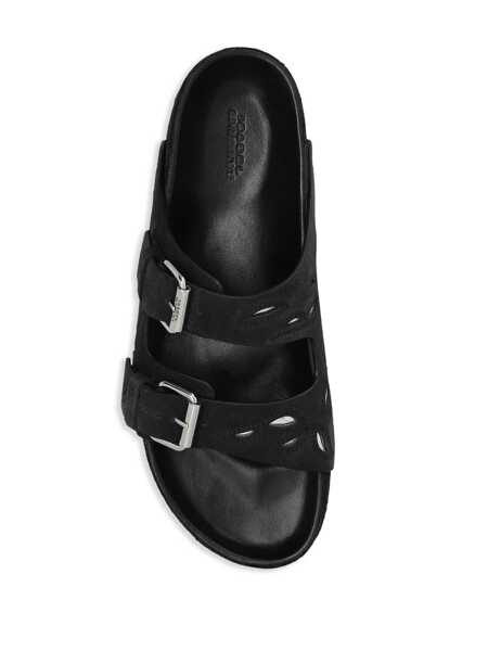 Papuci Isabel Marant Isabel Marant Slippers Black Femei (BM 14792008) 4