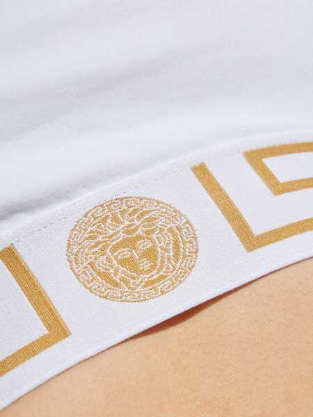 Topuri Versace Underwear Top OPTICAL WHITE Femei (BM 14793004) 5