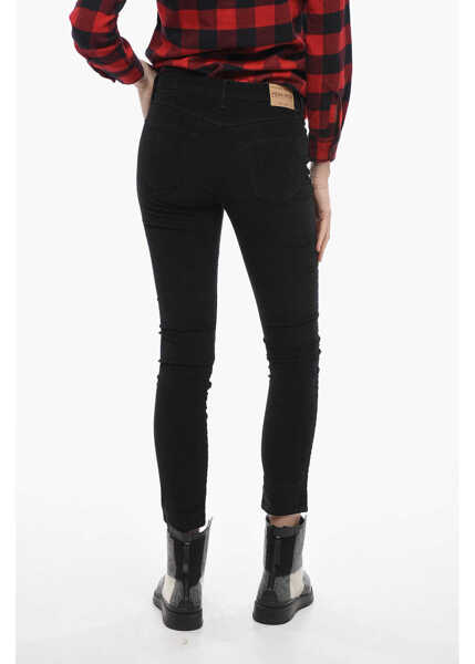 Pantaloni casual Woolrich Twill F-Stretch Pants Black Femei (BM 14793283) 2