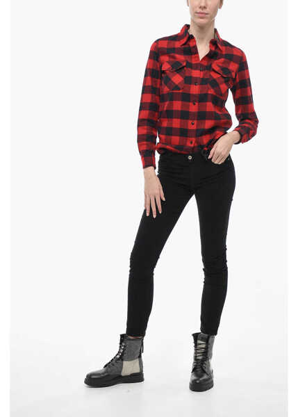 Pantaloni casual Woolrich Twill F-Stretch Pants Black Femei (BM 14793283) 4