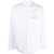 DSQUARED2 Dropped Shoulder Shirt With Contrasting Logo White